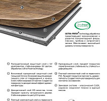 Vinilam Click 3.7мм 66777 Дуб Росток фото 2 | FLOORDEALER